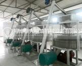 平顶山4组石磨面粉机安装案例