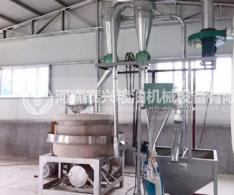 80型全自动石磨面粉机