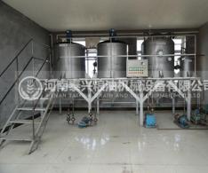 小型食用油精炼油设备