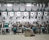 河南辉县6+2石磨面粉机生产线正在安装中