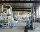 河北衡水2组石磨面粉机成功案例