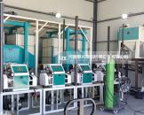 塞浦路斯30吨面粉机械安装中